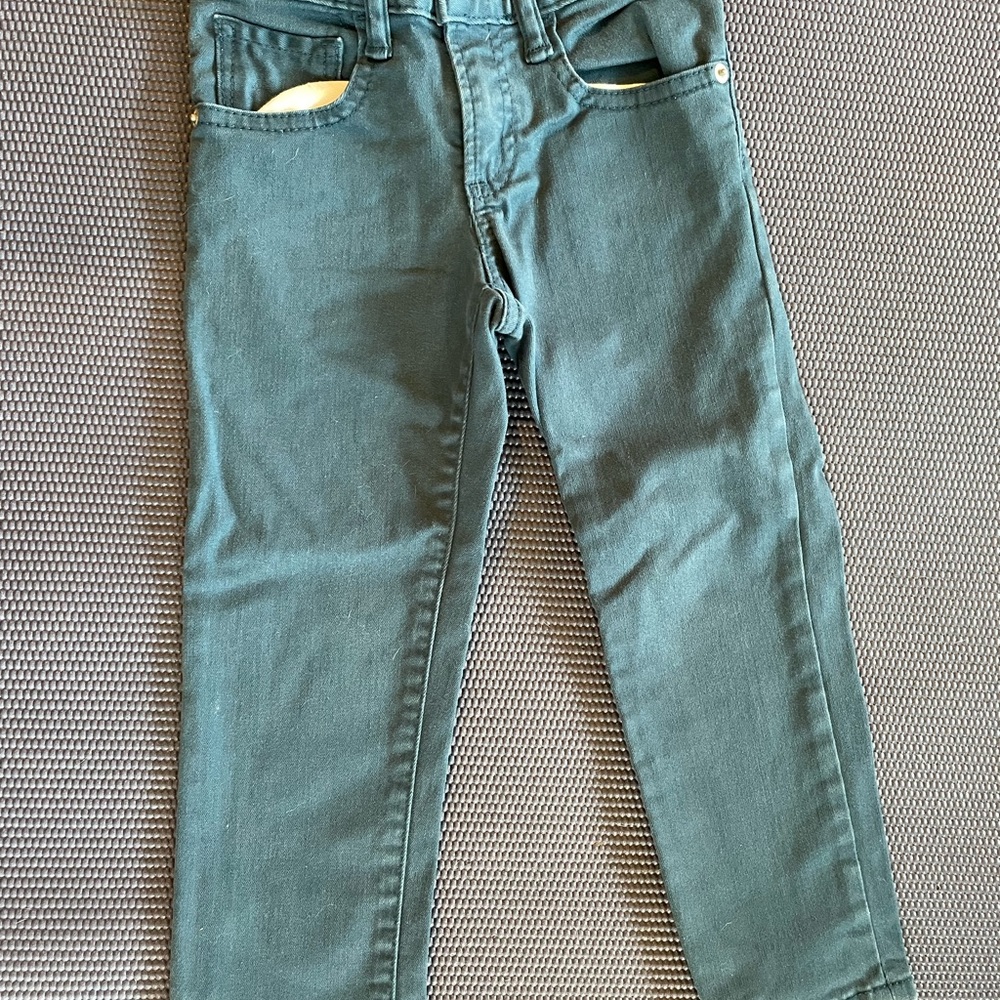 Gap dark teal skinny jeans (kids 4yrs)